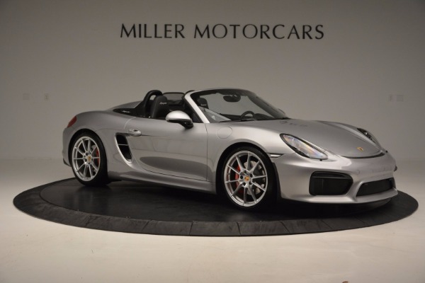 Used 2016 Porsche Boxster Spyder for sale Sold at Bentley Greenwich in Greenwich CT 06830 10