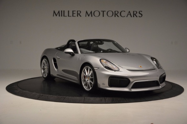 Used 2016 Porsche Boxster Spyder for sale Sold at Bentley Greenwich in Greenwich CT 06830 11