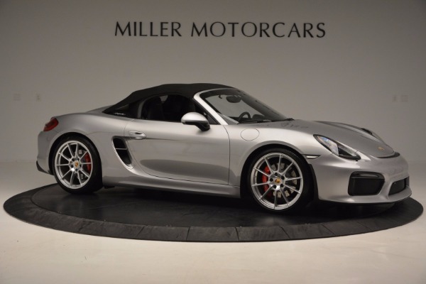 Used 2016 Porsche Boxster Spyder for sale Sold at Bentley Greenwich in Greenwich CT 06830 19