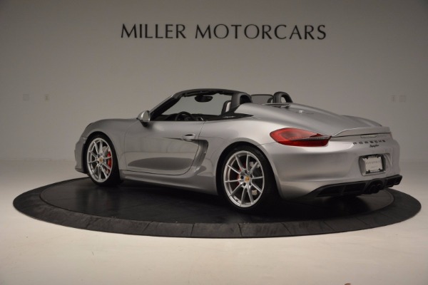 Used 2016 Porsche Boxster Spyder for sale Sold at Bentley Greenwich in Greenwich CT 06830 4