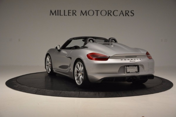 Used 2016 Porsche Boxster Spyder for sale Sold at Bentley Greenwich in Greenwich CT 06830 5