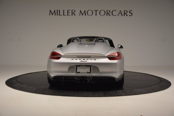 Used 2016 Porsche Boxster Spyder for sale Sold at Bentley Greenwich in Greenwich CT 06830 6