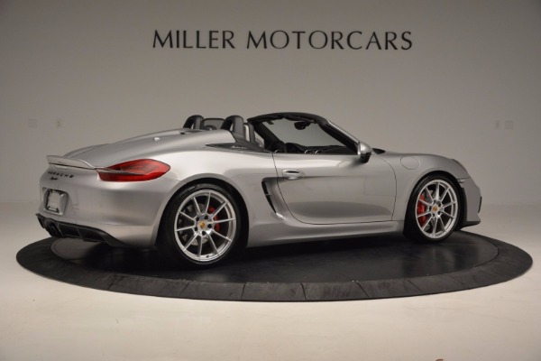 Used 2016 Porsche Boxster Spyder for sale Sold at Bentley Greenwich in Greenwich CT 06830 8