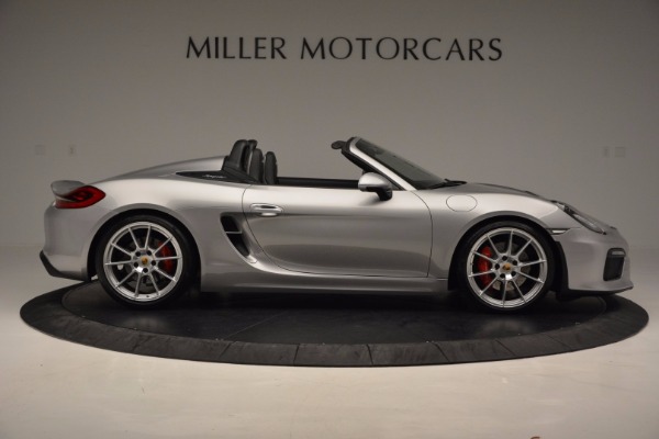 Used 2016 Porsche Boxster Spyder for sale Sold at Bentley Greenwich in Greenwich CT 06830 9