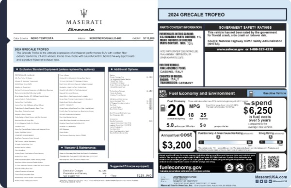 New 2024 Maserati Grecale Modena | Greenwich, CT