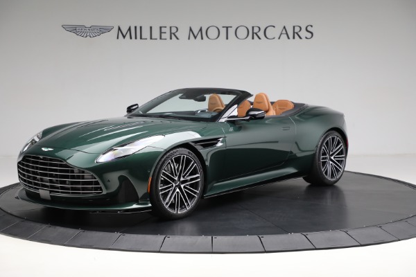 New 2024 Aston Martin DB12 Volante for sale Sold at Bentley Greenwich in Greenwich CT 06830 1