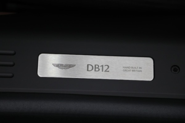 New 2024 Aston Martin DB12 Volante for sale $320,800 at Bentley Greenwich in Greenwich CT 06830 27