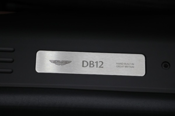 New 2024 Aston Martin DB12 Volante for sale Sold at Bentley Greenwich in Greenwich CT 06830 27