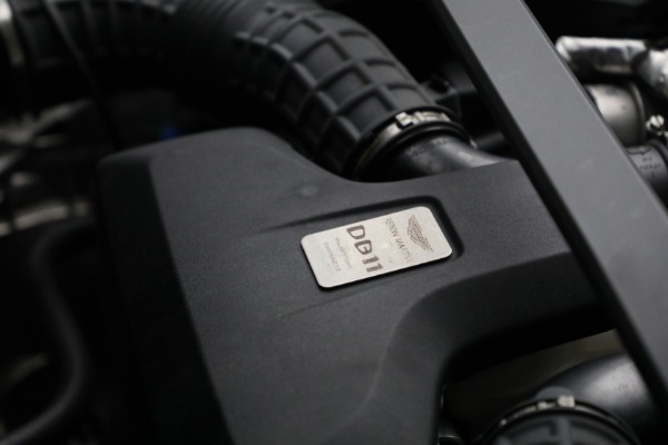 Used 2020 Aston Martin DB11 V8 for sale Sold at Bentley Greenwich in Greenwich CT 06830 27