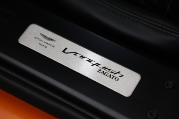 Used 2018 Aston Martin Vanquish Zagato Speedster for sale $650,000 at Bentley Greenwich in Greenwich CT 06830 18