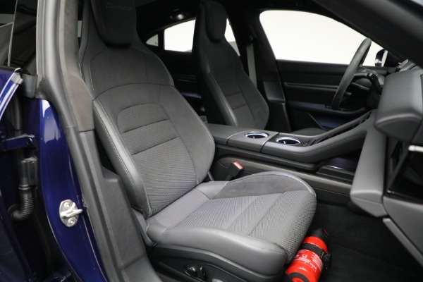 Used 2020 Porsche Taycan Turbo S for sale Sold at Bentley Greenwich in Greenwich CT 06830 18