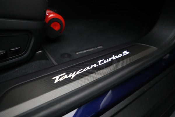 Used 2020 Porsche Taycan Turbo S for sale Sold at Bentley Greenwich in Greenwich CT 06830 22