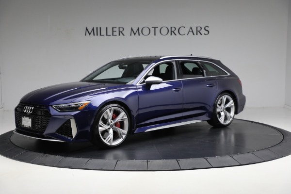 Used 2021 Audi RS 6 Avant 4.0T quattro Avant for sale Sold at Bentley Greenwich in Greenwich CT 06830 1
