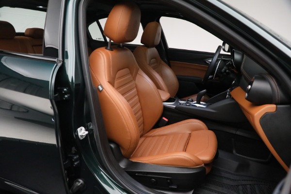 Used 2021 Alfa Romeo Giulia Ti Sport for sale Sold at Bentley Greenwich in Greenwich CT 06830 28