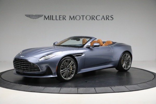 New 2024 Aston Martin DB12 Volante for sale Sold at Bentley Greenwich in Greenwich CT 06830 1