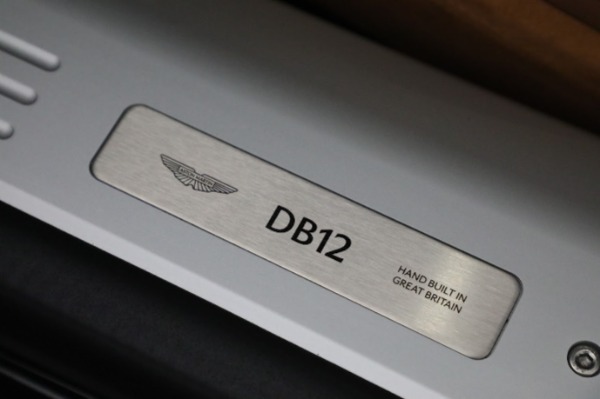 New 2024 Aston Martin DB12 Volante for sale Sold at Bentley Greenwich in Greenwich CT 06830 23
