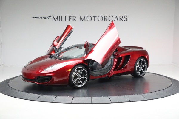 Used 2013 McLaren MP4-12C Spider for sale Sold at Bentley Greenwich in Greenwich CT 06830 13