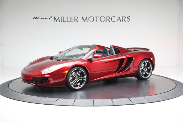 Used 2013 McLaren MP4-12C Spider for sale Sold at Bentley Greenwich in Greenwich CT 06830 2