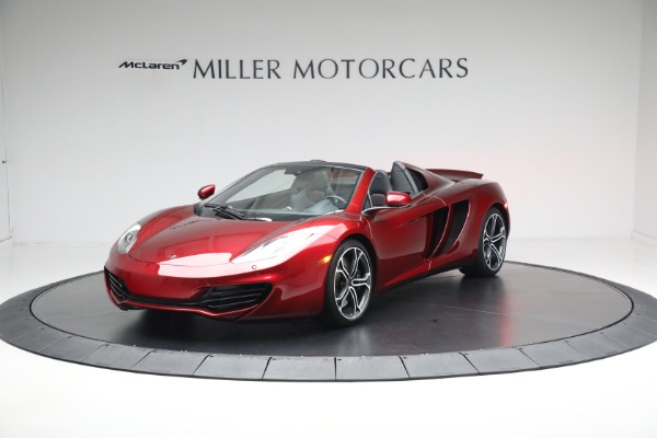 Used 2013 McLaren MP4-12C Spider for sale Sold at Bentley Greenwich in Greenwich CT 06830 1