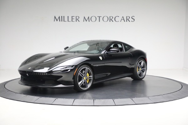 Used 2021 Ferrari Roma for sale Sold at Bentley Greenwich in Greenwich CT 06830 1