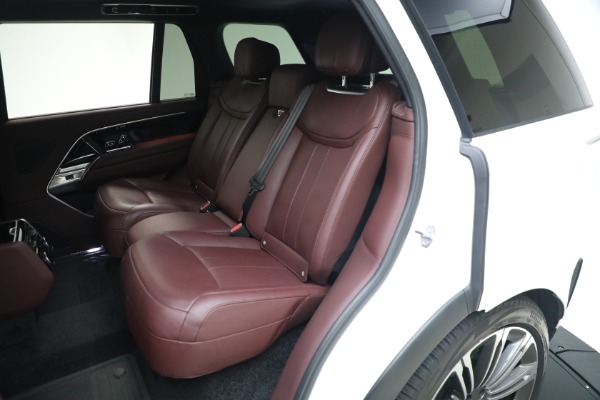 Used 2023 Land Rover Range Rover P530 Autobiography LWB for sale Sold at Bentley Greenwich in Greenwich CT 06830 14