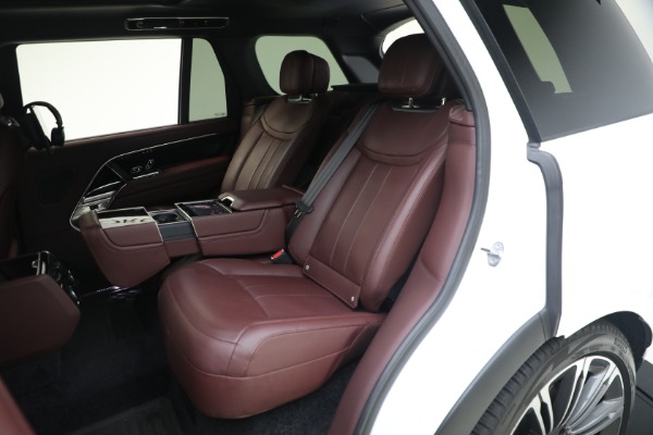 Used 2023 Land Rover Range Rover P530 Autobiography LWB for sale Sold at Bentley Greenwich in Greenwich CT 06830 23