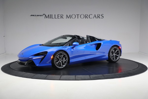 New 2025 McLaren Artura Spider Performance for sale $329,718 at Bentley Greenwich in Greenwich CT 06830 2