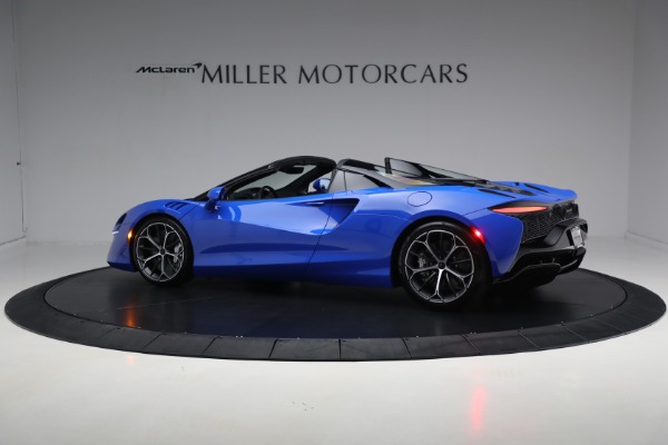 New 2025 McLaren Artura Spider Performance for sale $329,718 at Bentley Greenwich in Greenwich CT 06830 4