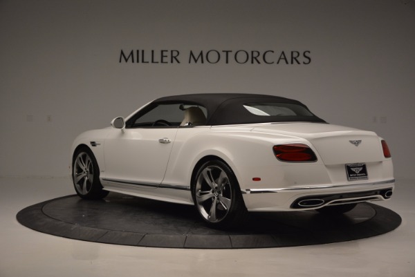 New 2017 Bentley Continental GT Speed Convertible for sale Sold at Bentley Greenwich in Greenwich CT 06830 17