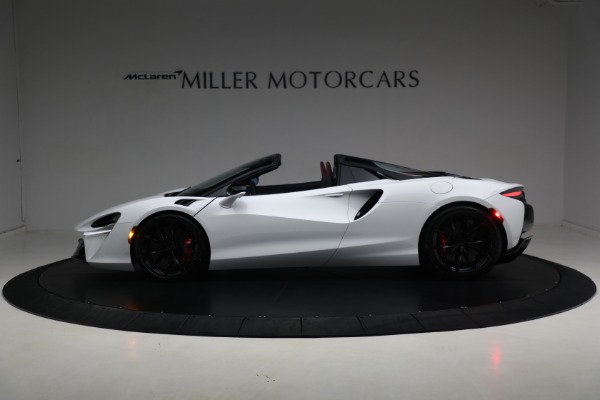New 2025 McLaren Artura Spider TechLux for sale Sold at Bentley Greenwich in Greenwich CT 06830 3