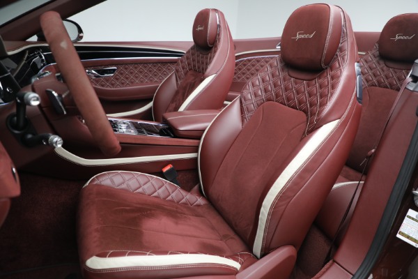 Used 2022 Bentley Continental GTC Speed for sale Sold at Bentley Greenwich in Greenwich CT 06830 28