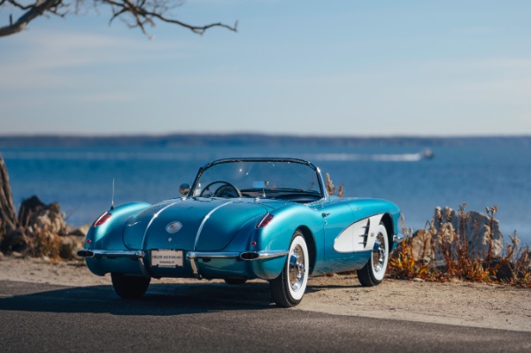 Used 1958 Chevrolet Corvette 283/290HP for sale Sold at Bentley Greenwich in Greenwich CT 06830 10