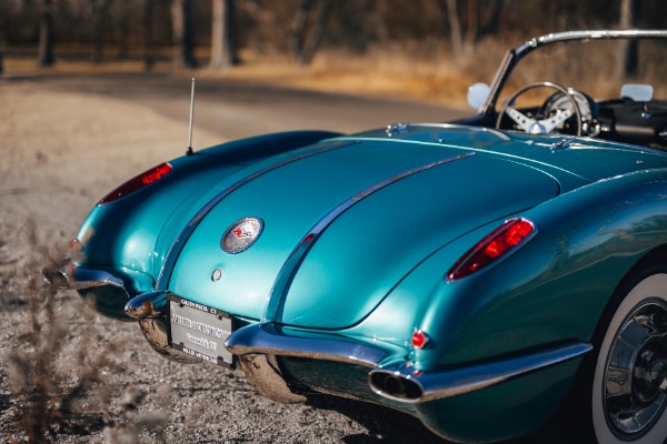 Used 1958 Chevrolet Corvette 283/290HP for sale Sold at Bentley Greenwich in Greenwich CT 06830 11