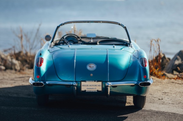 Used 1958 Chevrolet Corvette 283/290HP for sale Sold at Bentley Greenwich in Greenwich CT 06830 9