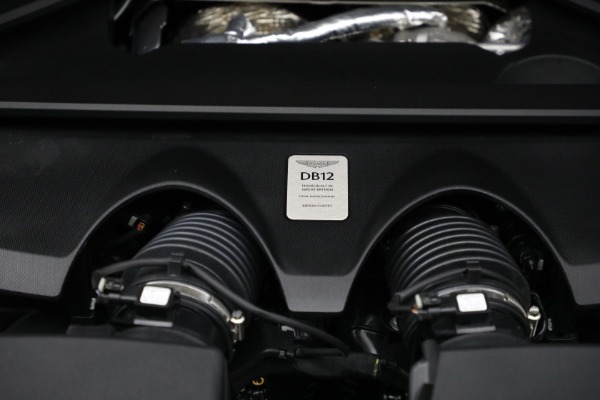 New 2025 Aston Martin DB12 V8 for sale Sold at Bentley Greenwich in Greenwich CT 06830 27