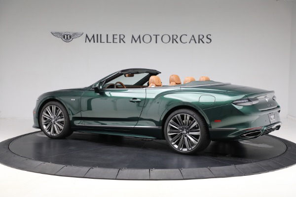 New 2025 Bentley Continental GTC Speed First Edition for sale $407,570 at Bentley Greenwich in Greenwich CT 06830 5