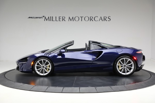 New 2025 McLaren Artura Spider TechLux for sale $327,158 at Bentley Greenwich in Greenwich CT 06830 3