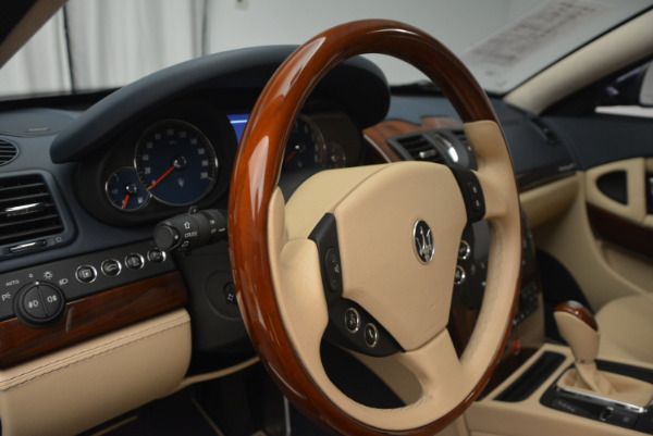 Used 2010 Maserati Quattroporte S for sale Sold at Bentley Greenwich in Greenwich CT 06830 16