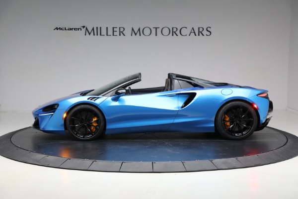 New 2025 McLaren Artura Spider TechLux for sale $326,498 at Bentley Greenwich in Greenwich CT 06830 3