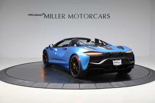 New 2025 McLaren Artura Spider TechLux for sale $326,498 at Bentley Greenwich in Greenwich CT 06830 5