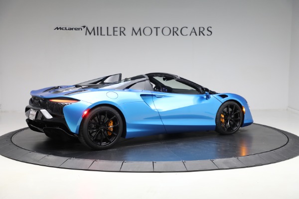 New 2025 McLaren Artura Spider TechLux for sale $326,498 at Bentley Greenwich in Greenwich CT 06830 8