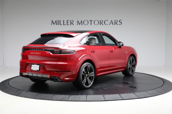 Used 2023 Porsche Cayenne Turbo S E-Hybrid Coupe for sale Sold at Bentley Greenwich in Greenwich CT 06830 7