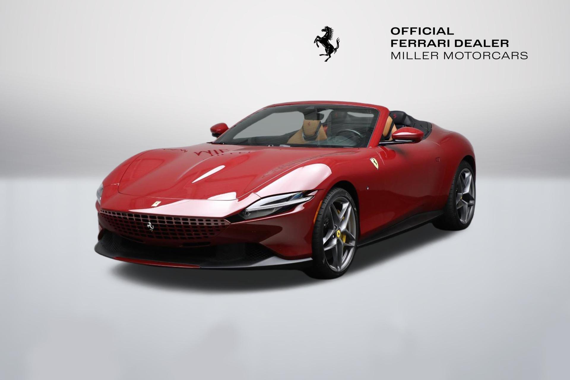 Used 2024 Ferrari Roma Spider for sale $297,900 at Bentley Greenwich in Greenwich CT 06830 1
