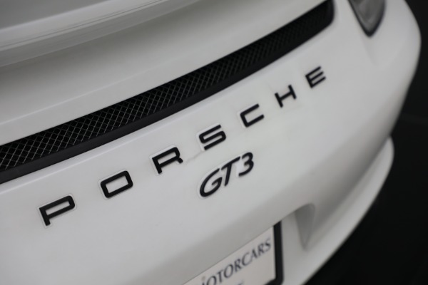 Used 2014 Porsche 911 GT3 for sale Sold at Bentley Greenwich in Greenwich CT 06830 26
