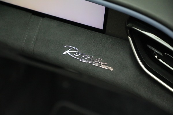 Used 2024 Ferrari Roma Spider for sale $349,900 at Bentley Greenwich in Greenwich CT 06830 28