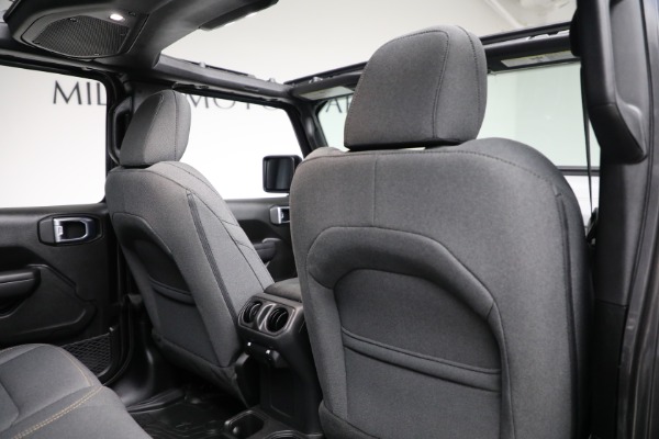 Used 2024 Jeep Wrangler Sport S for sale $39,900 at Bentley Greenwich in Greenwich CT 06830 19
