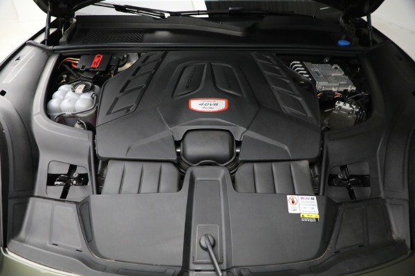 Used 2023 Porsche Cayenne Turbo Coupe for sale Sold at Bentley Greenwich in Greenwich CT 06830 27