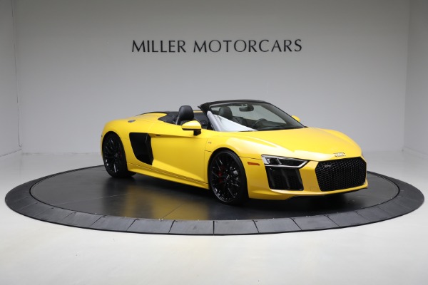 Used 2018 Audi R8 5.2 quattro V10 Spyder for sale $135,900 at Bentley Greenwich in Greenwich CT 06830 11