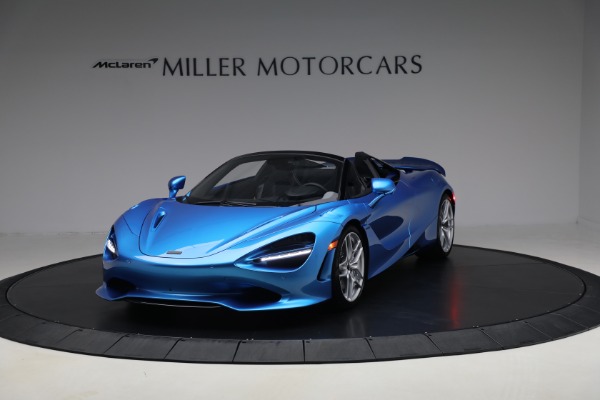 Used 2025 McLaren 750S Spider TechLux for sale Call for price at Bentley Greenwich in Greenwich CT 06830 1
