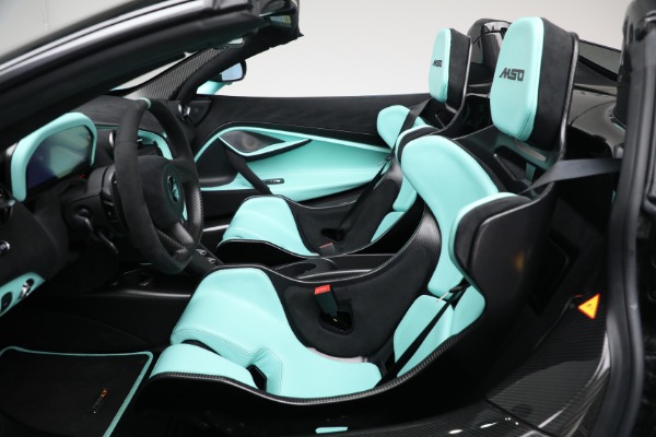 Used 2022 McLaren 765LT Spider for sale Call for price at Bentley Greenwich in Greenwich CT 06830 14